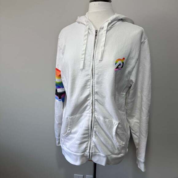 Peloton Tops - Peloton Pride Lead With Love Zip Up, Sz L *See flaws